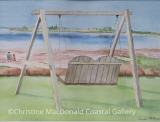 PEI swing Watercolour