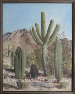 Suguaro Cactus Acrylic 16 x 20