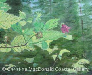 Salmonberry Blossom 16 x 20 Flora 2021