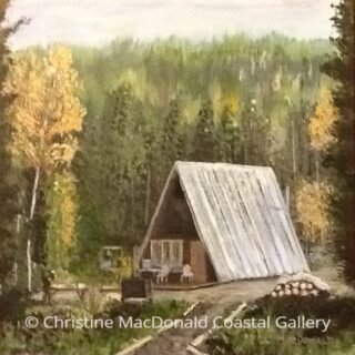 Moffett Cabin Acrylic 12 x 12